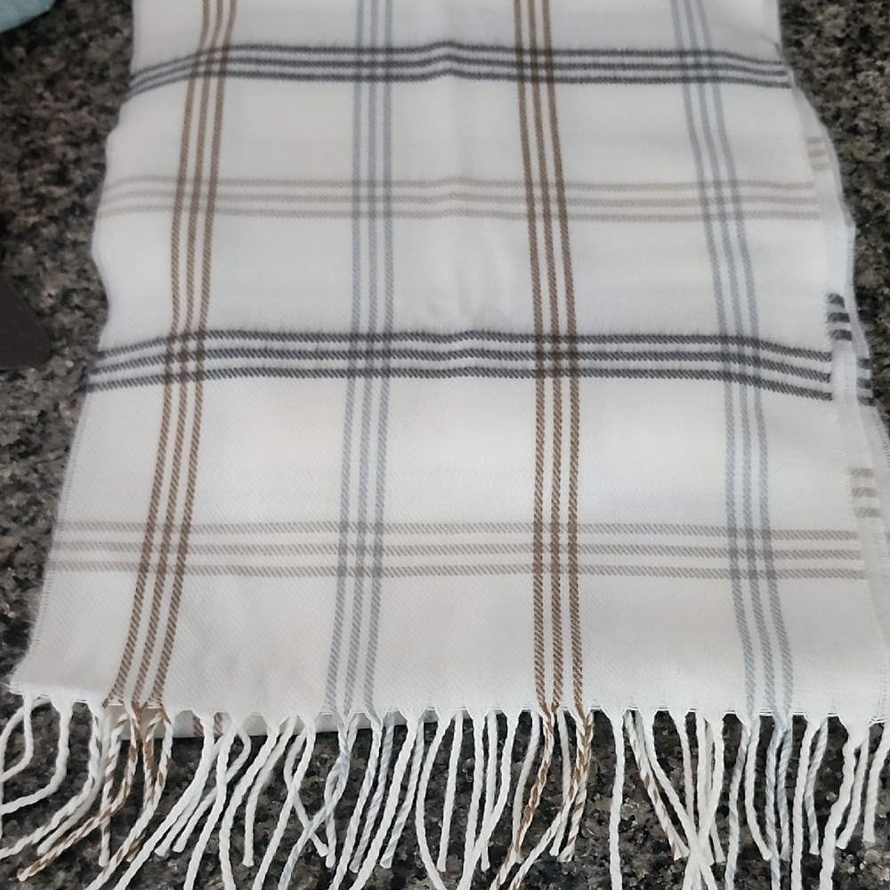 Made In Scotland Cashmere Plaid Scarf